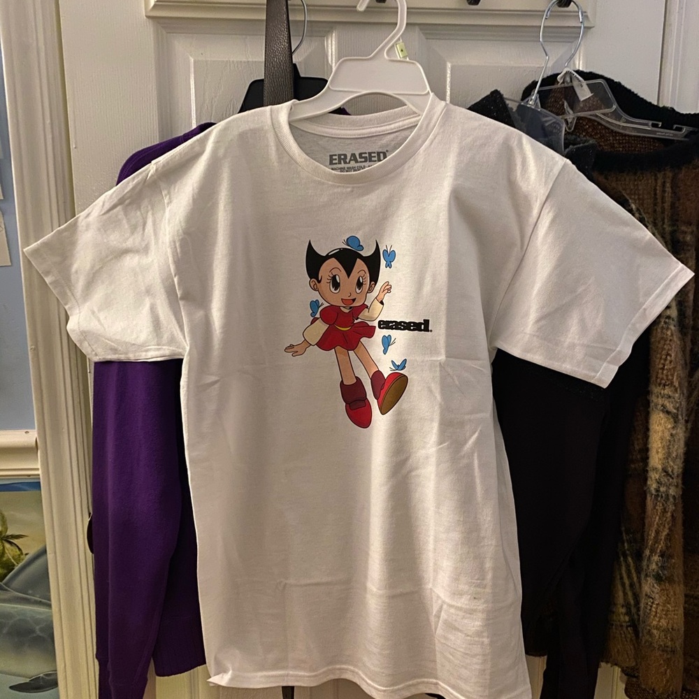 ASTROGIRL TSHIRT - WHITE from Erased Project